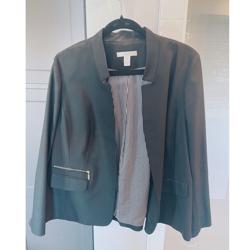 Chico’s Black Blazer
